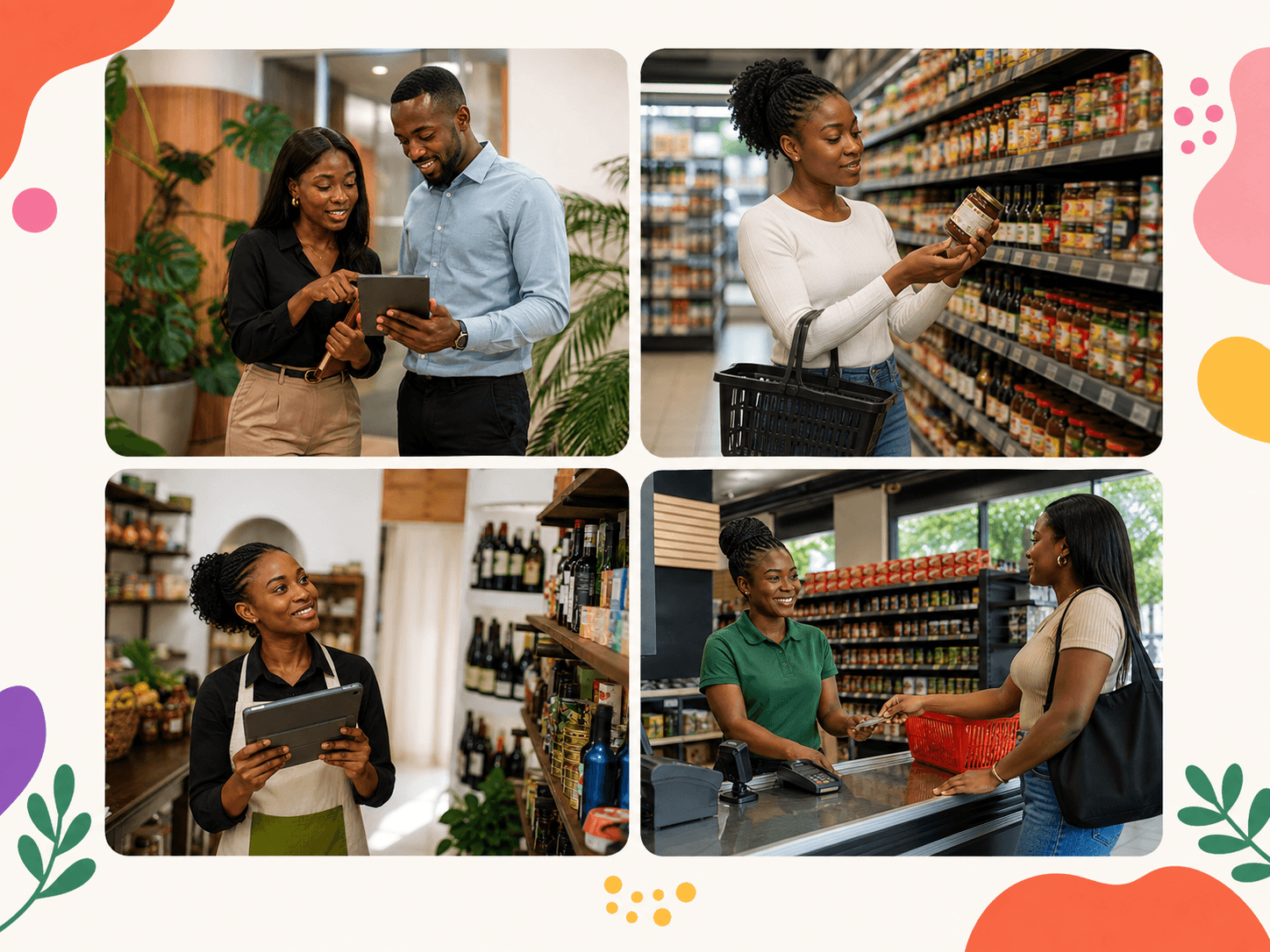 A Nigerian business owner reviews their sales, invoices, and numbers on the DigitGlance dashboard
